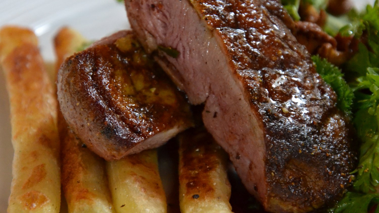 Kaczka w restauracji Ancora, z menu kurkowego