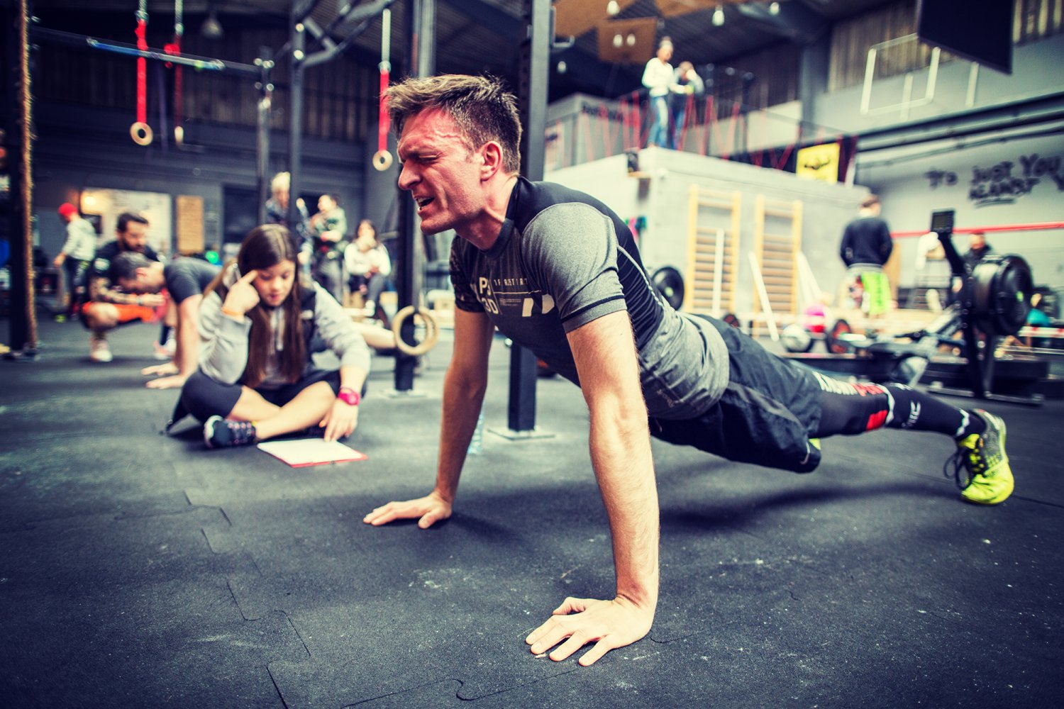 Ostatnie pompki absolutną resztką sił