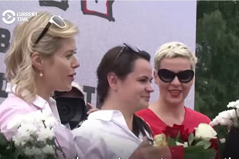Trzy kobiety rzuciły wyzwanie prezydentowi Białorusi. Swiatłana Cichanouska jest rywalką Aleksandra Łukaszenki w wyborach prezydenckich.
