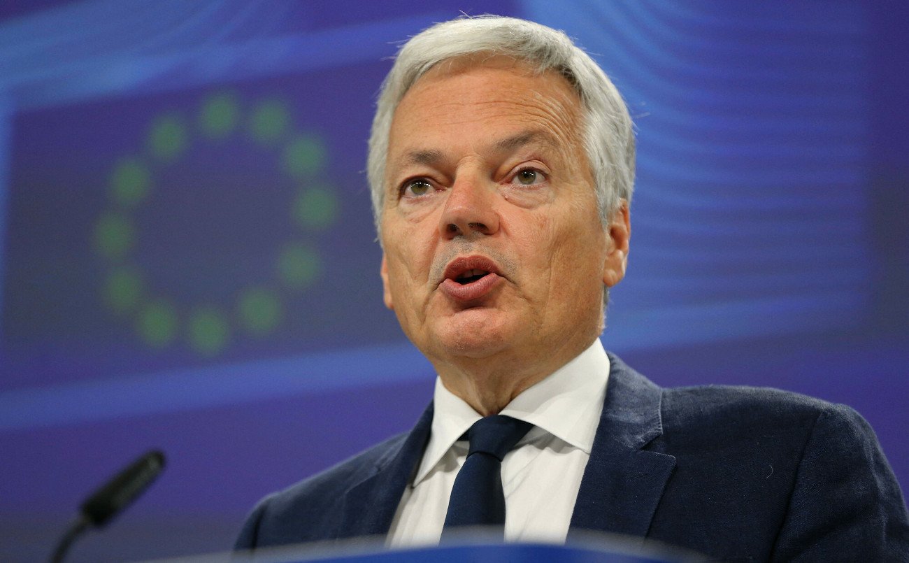 Komisarz do spraw sprawiedliwości UE Didier Reynders.