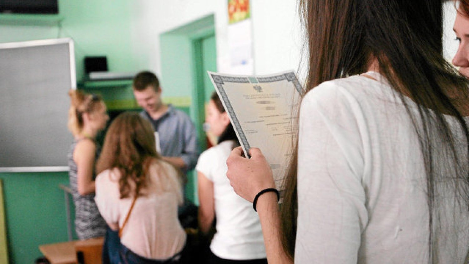 Fot. Większość uczniów jest bierna, ale część coraz bardziej się mobilizuje.