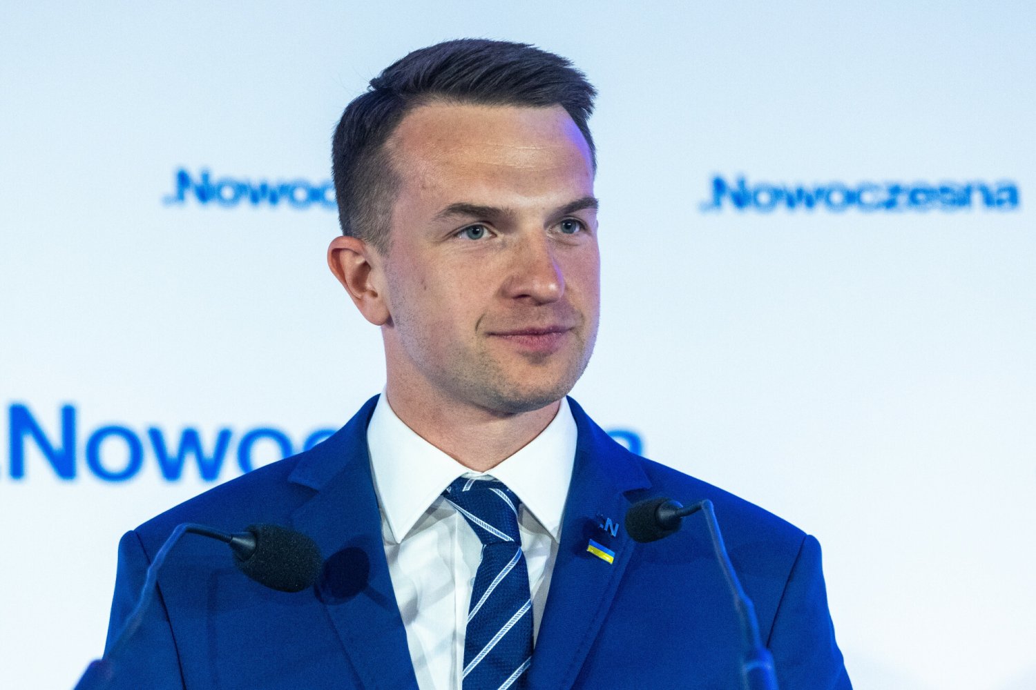 Adam Szłapka przewodzi Nowoczesnej od listopada 2019 roku.