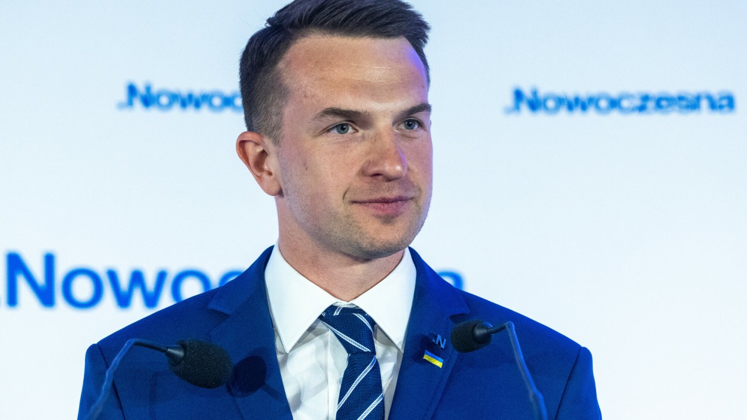 Adam Szłapka przewodzi Nowoczesnej od listopada 2019 roku.