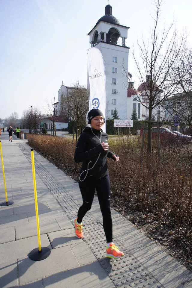 Monika Ruszkowska z drużyny naTemat bez trudu pokonała dystans 5 kilometrów.