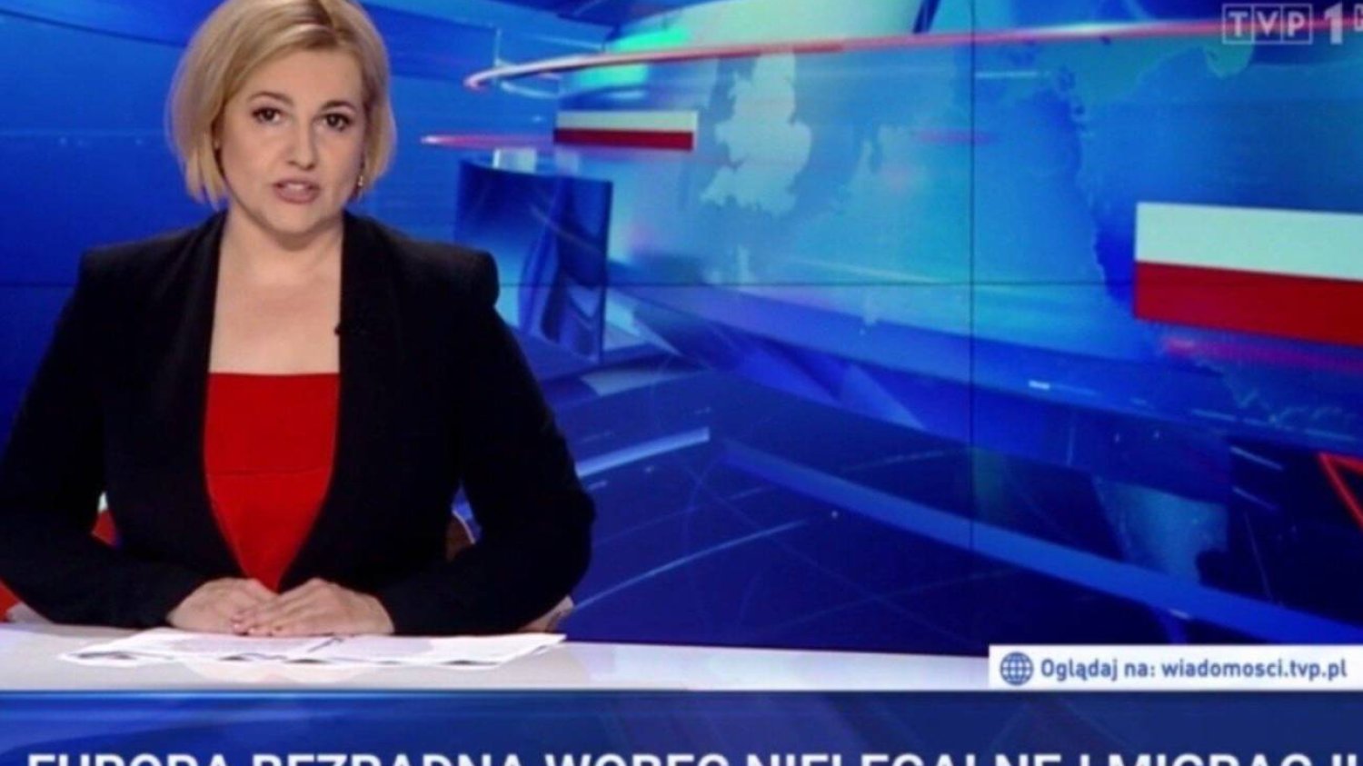 Wiadomości TVP milczą o aferze wizowej.W głównym wydaniu m.in. reklama serialu