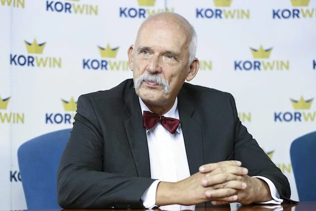 Janusz Korwin-Mikke jest przekonany, że nadciąga wojna.