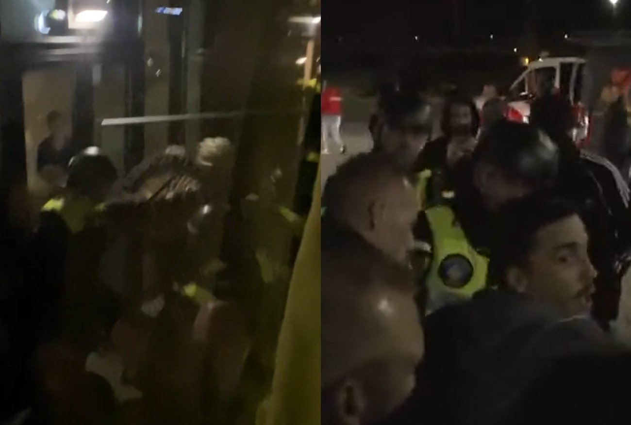 Holandia. Piłkarze Legii zatrzymani przez policję. Ujawniono nagrania.