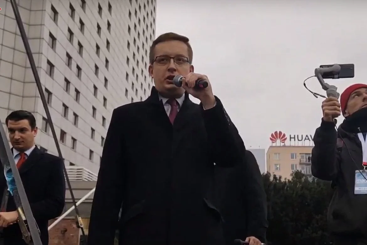 Robert Winnicki - poseł i lider Ruchu Narodowego
