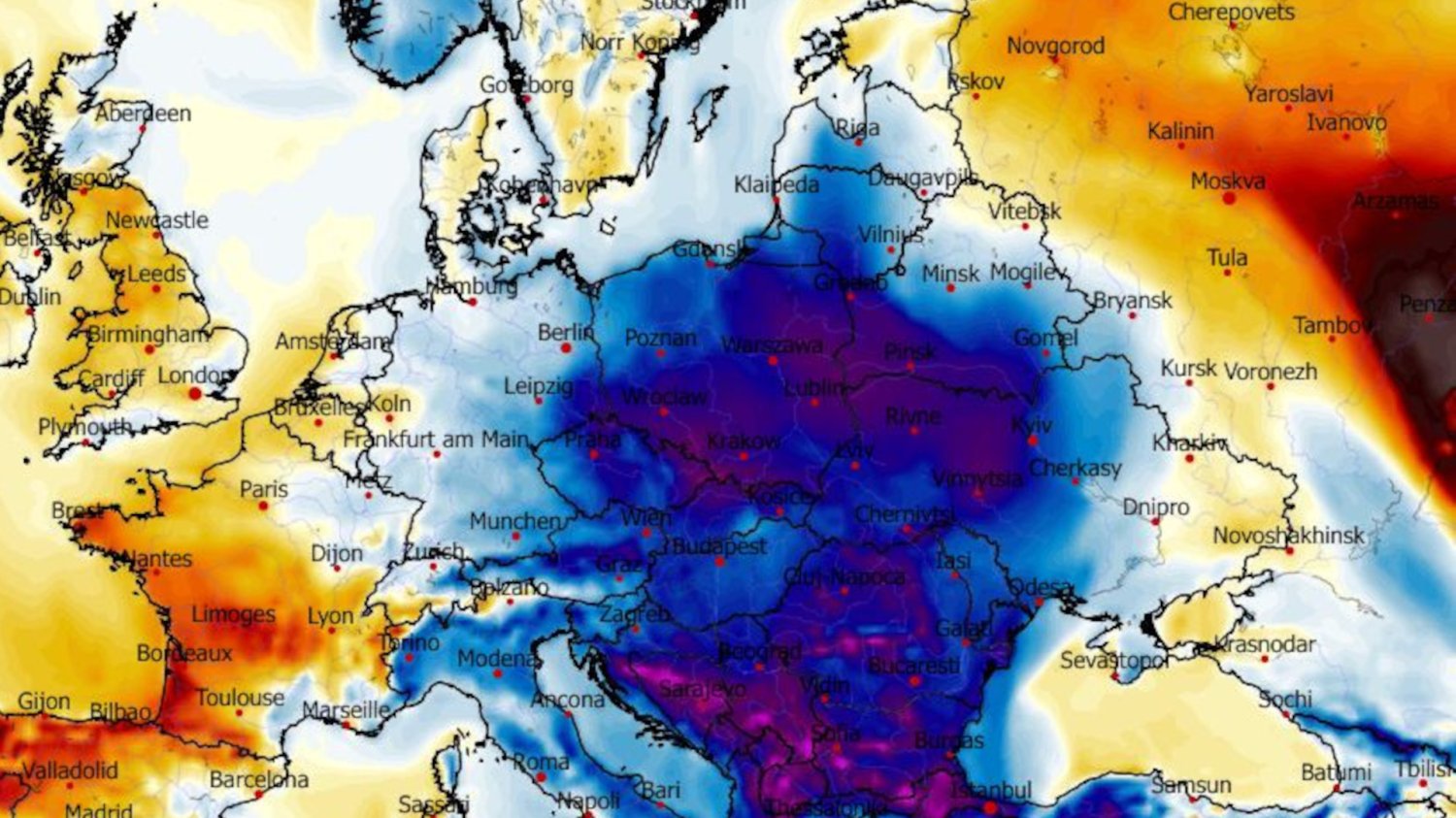 Prognoza pogody na Wielkanoc 2026. Mróz i śnieg