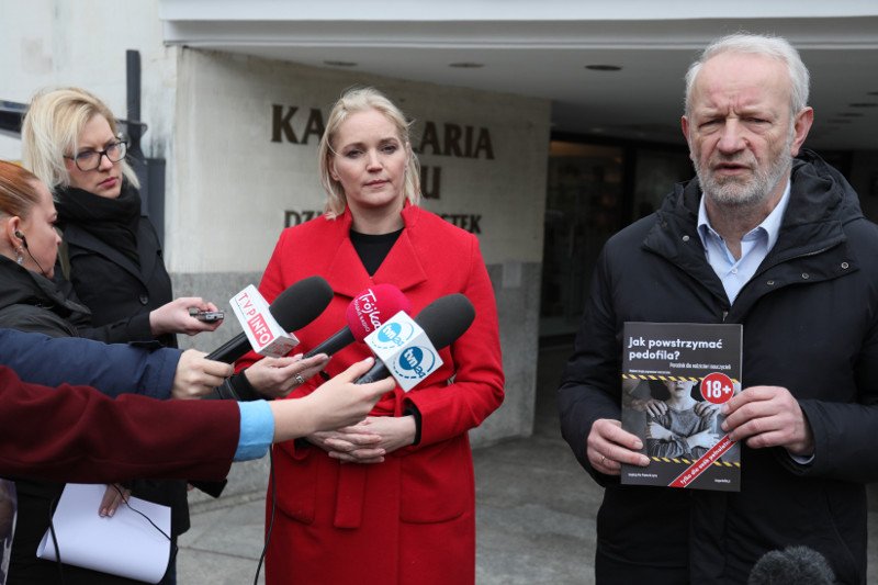 Mariusz Dzierżawski, Prezes Fundacji Pro – Prawo do Życia, która forsuje zakaz edukacji seksualnej w szkołach.