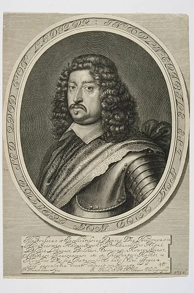 Portret Hieronima Radziejowskiego, wg Hendrika Münnichhovena.