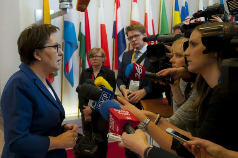 Ewa Kopacz zadeklarowała w Brukseli, że Polska wyśle na Południe grupę pograniczników, którzy pomogą w przyjmowaniu imigrantów z Afryki.
