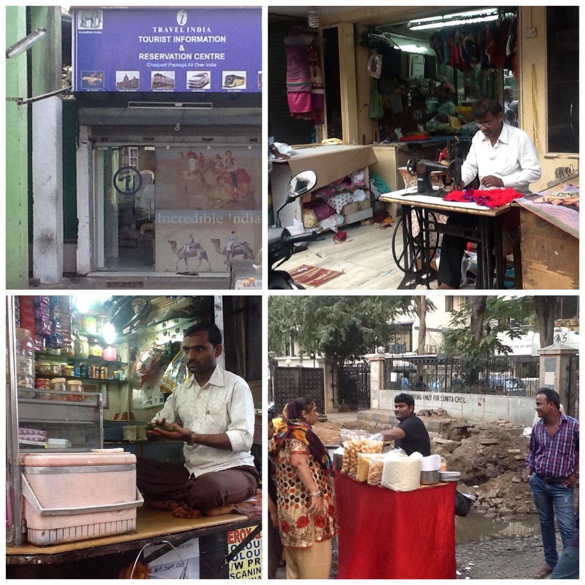 Przedsiębiorczość w Indiach ma własne, niepowtarzalne oblicze. I daje ogromne możliwości . Można  prowadzić agencję turystyczną nie majac komputera, dostępu do internetu czy drukarki. Wystarczy mieć nieco rozgarniętych klientów i przyjaciela w miescie.