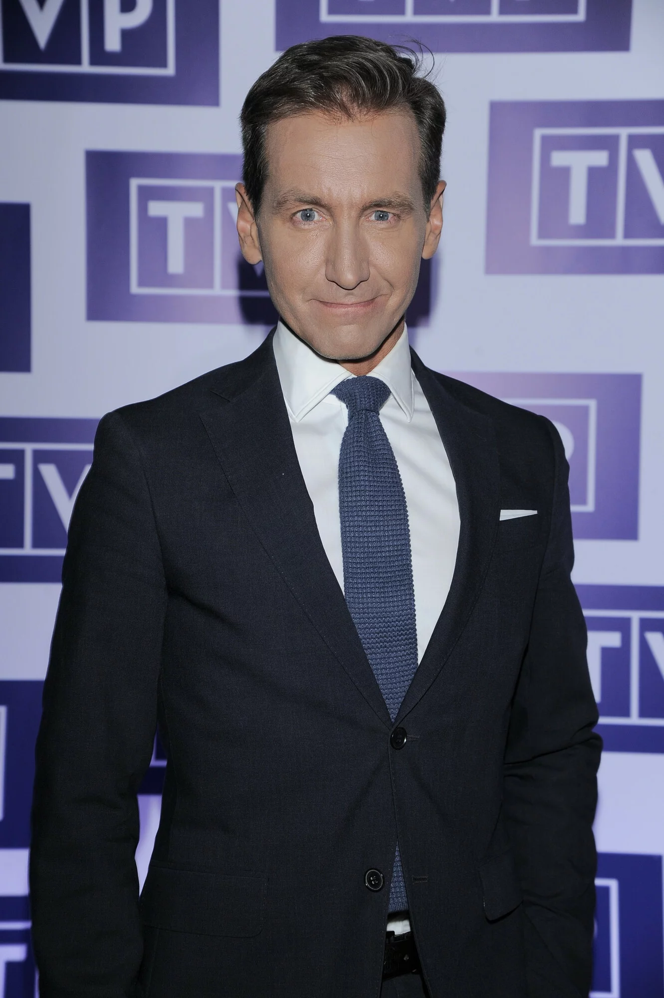 Piotr Kraśko w 2015 roku, gdy jeszcze pracował w TVP.