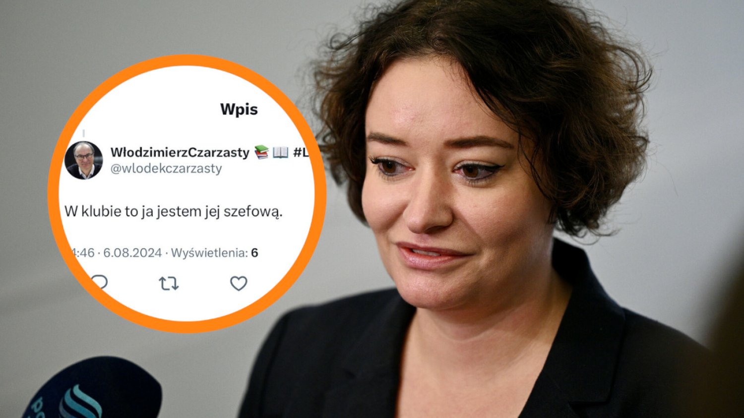 Anna Maria Żukowska pomyliła konta w serwisie X. Paulina Matysiak wbiła jej szpilę