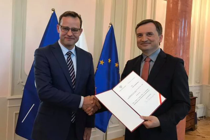 Dr Marcin Romanowski, b. asystent Zbigniewa Ziobry, nowym wiceministrem sprawiedliwości.