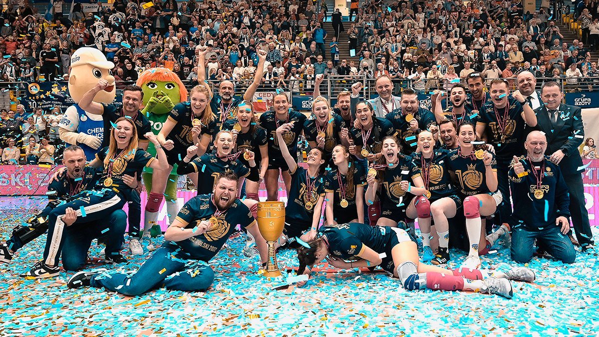 Ósme tytuł mistrzyń dla Grupa Azoty Chemika Police w ciągu dekady. Ekipa spod Szczecina dominuje w Tauron Lidze