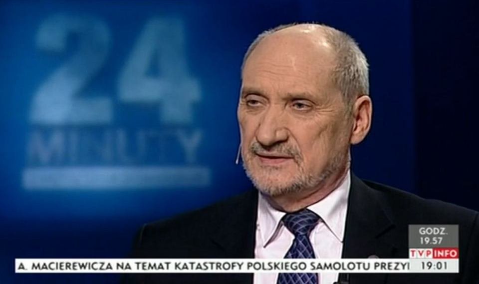 Antoni Macierewicz publicznie zaatakował TVP