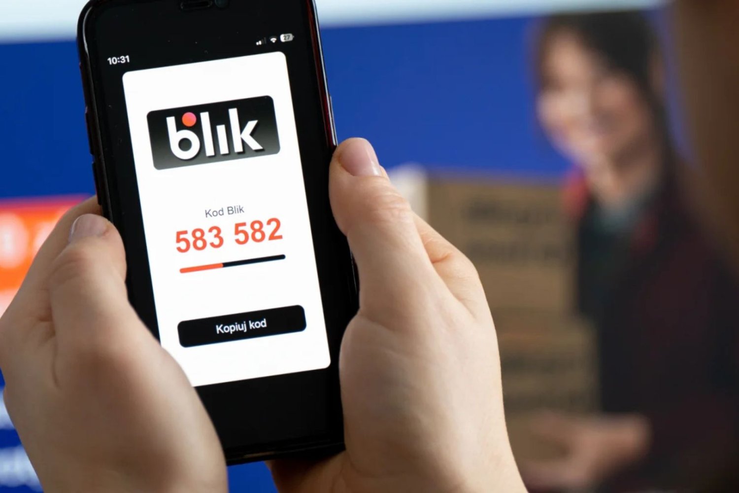 BLIK, telefon, Apple