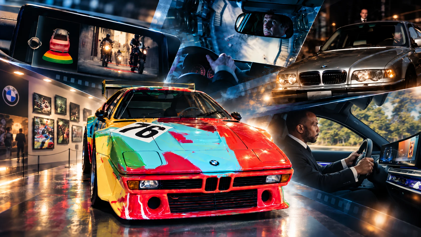 Warhol potrzebował 28 minut. Tak BMW podbiło kino, gry, muzykę i świat sztuki