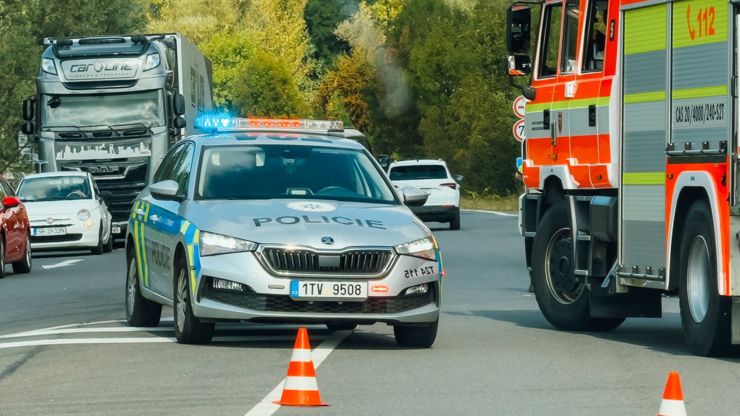 Tragiczny wypadek na D52 w Czechach. Nie żyje troje Polaków