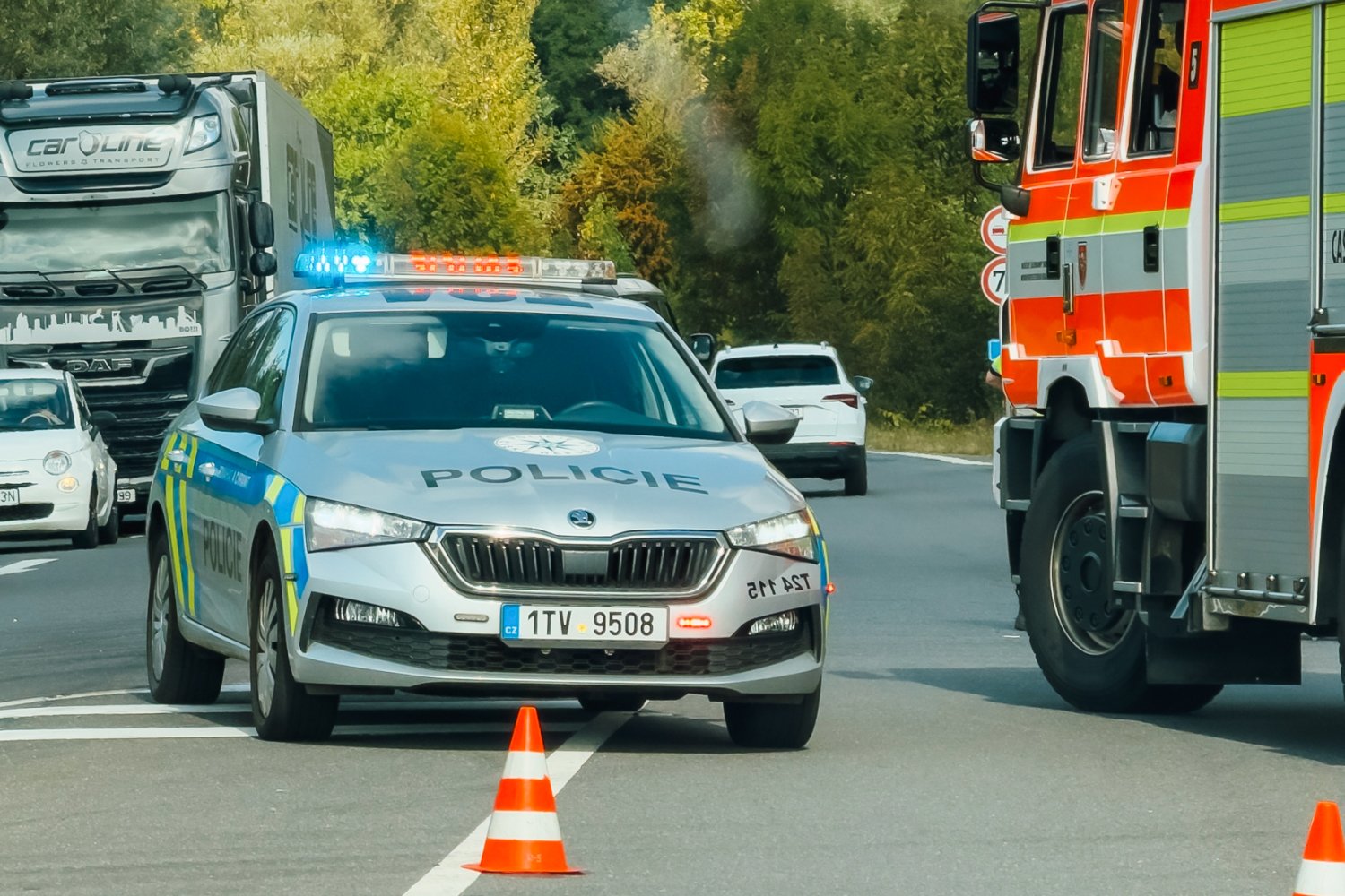 Tragiczny wypadek na D52 w Czechach. Nie żyje troje Polaków (zdjęcie ilustracyjne)