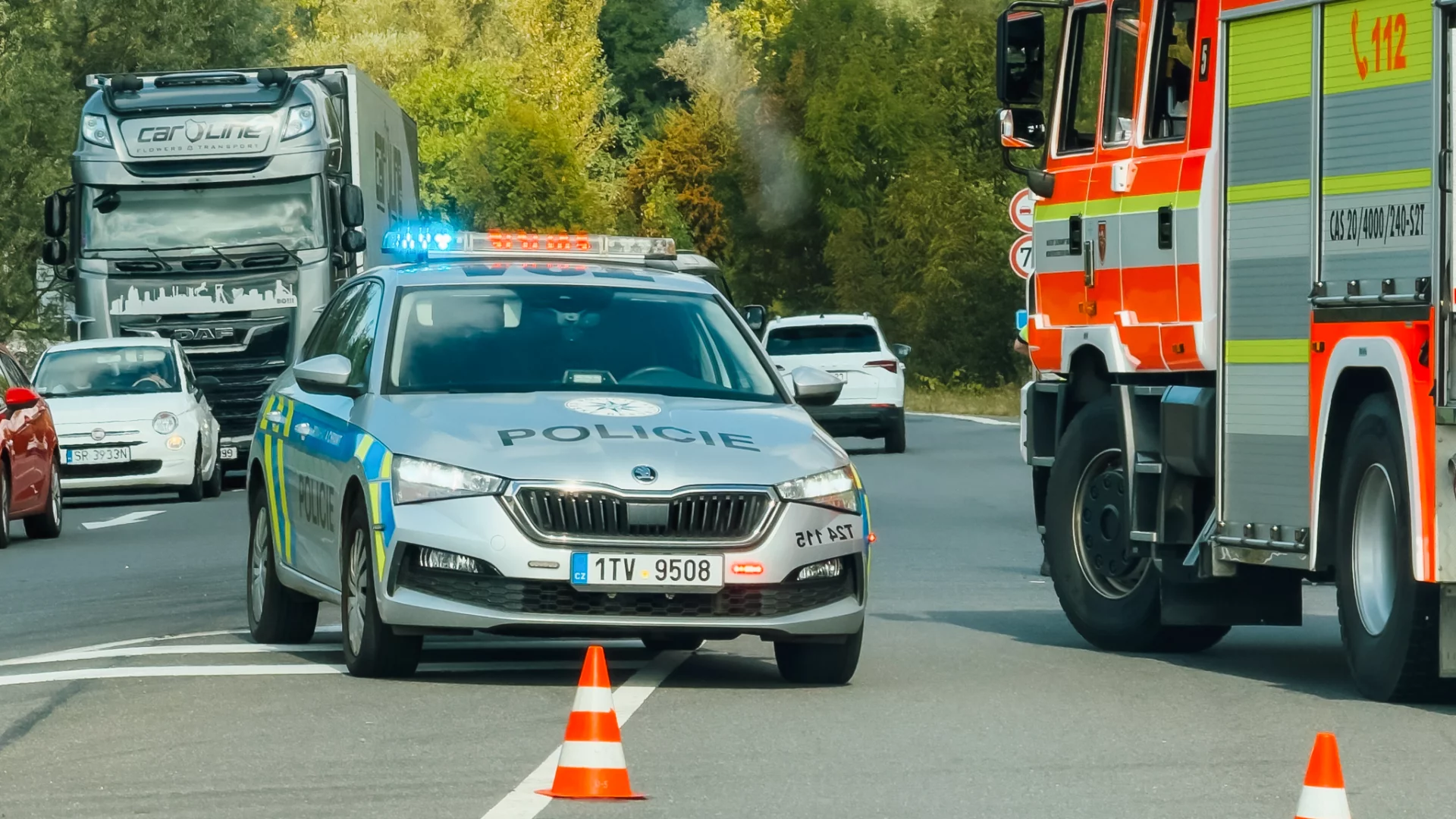 Tragiczny wypadek na D52 w Czechach. Nie żyje troje Polaków