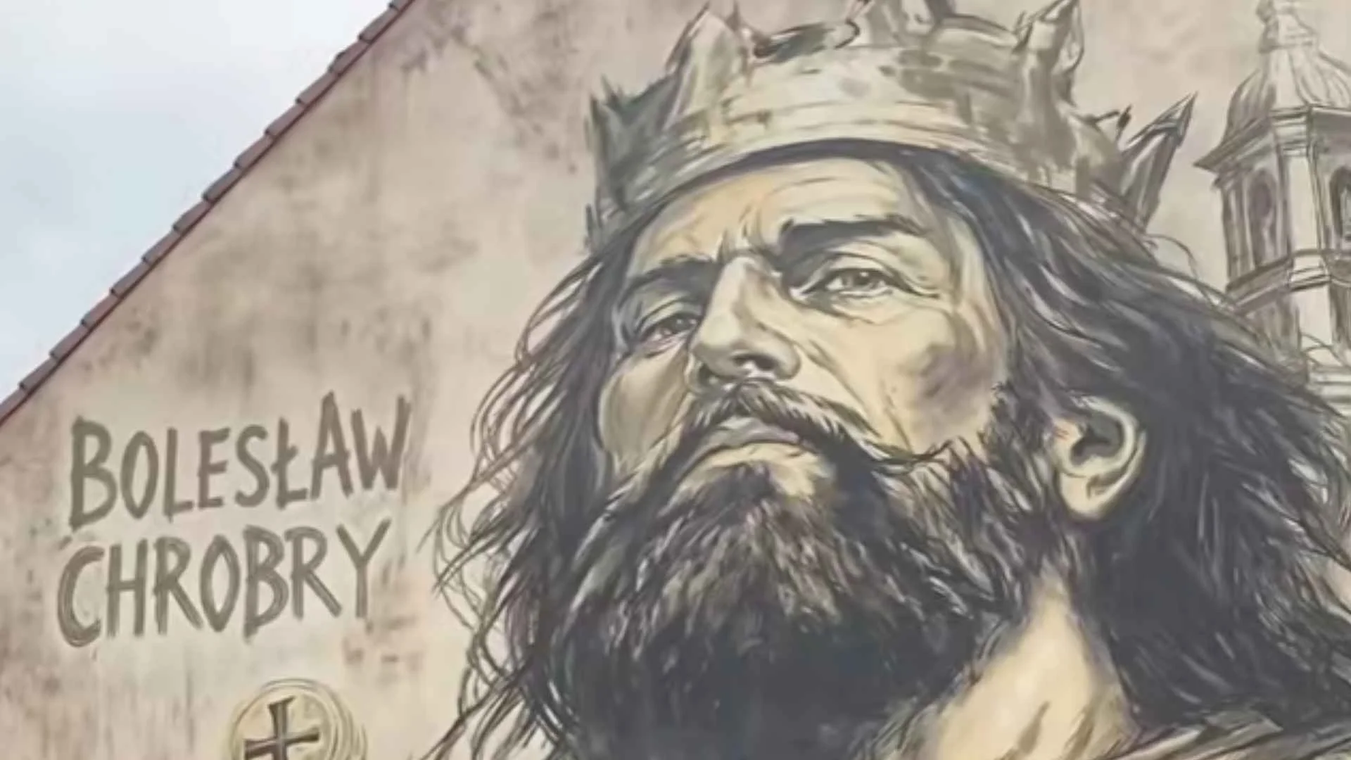 "AI gniot" pojawił się w Gnieźnie. Kontrowersyjny mural rozpala Polaków