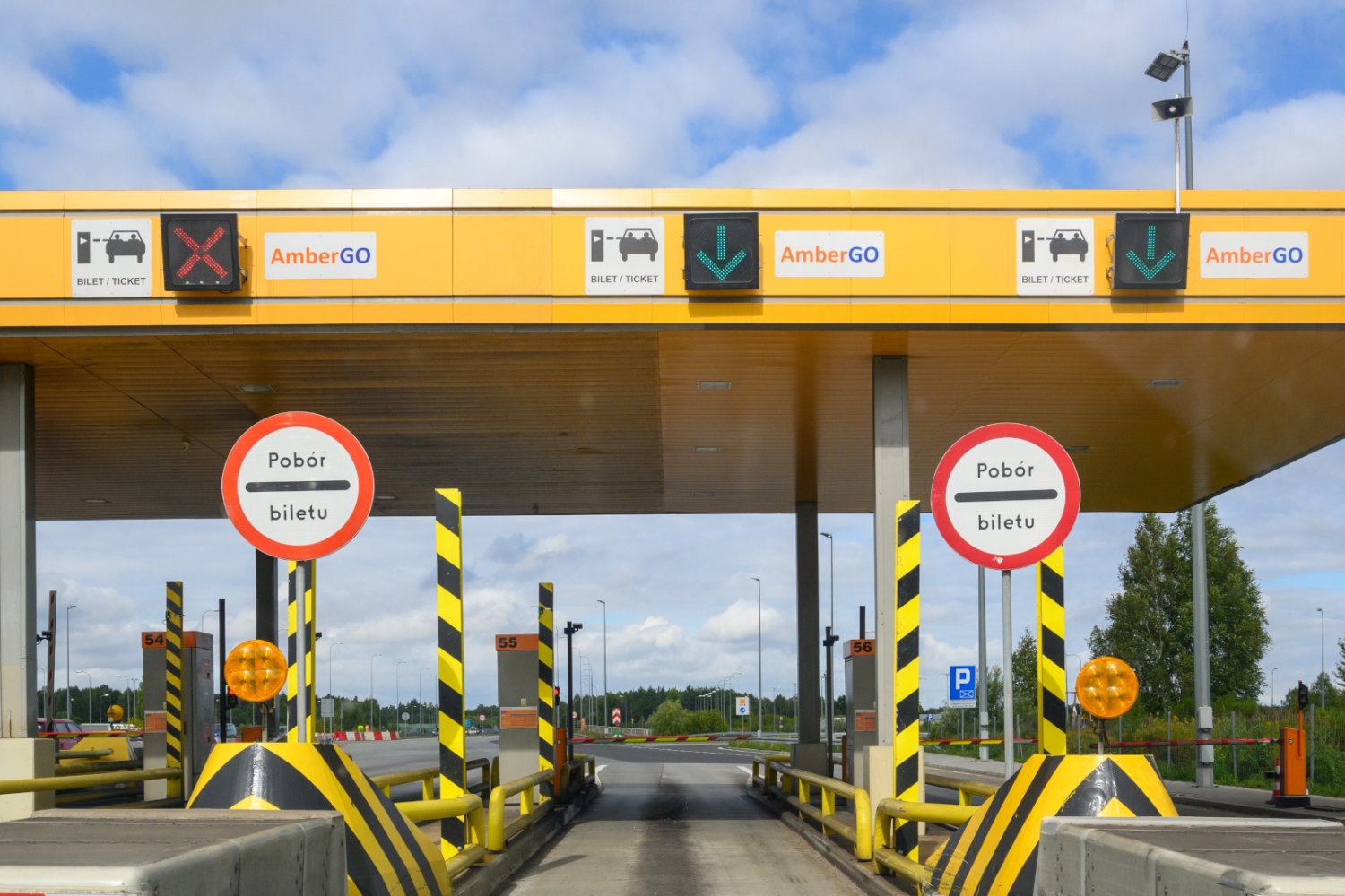 Bramka, autostrada A1