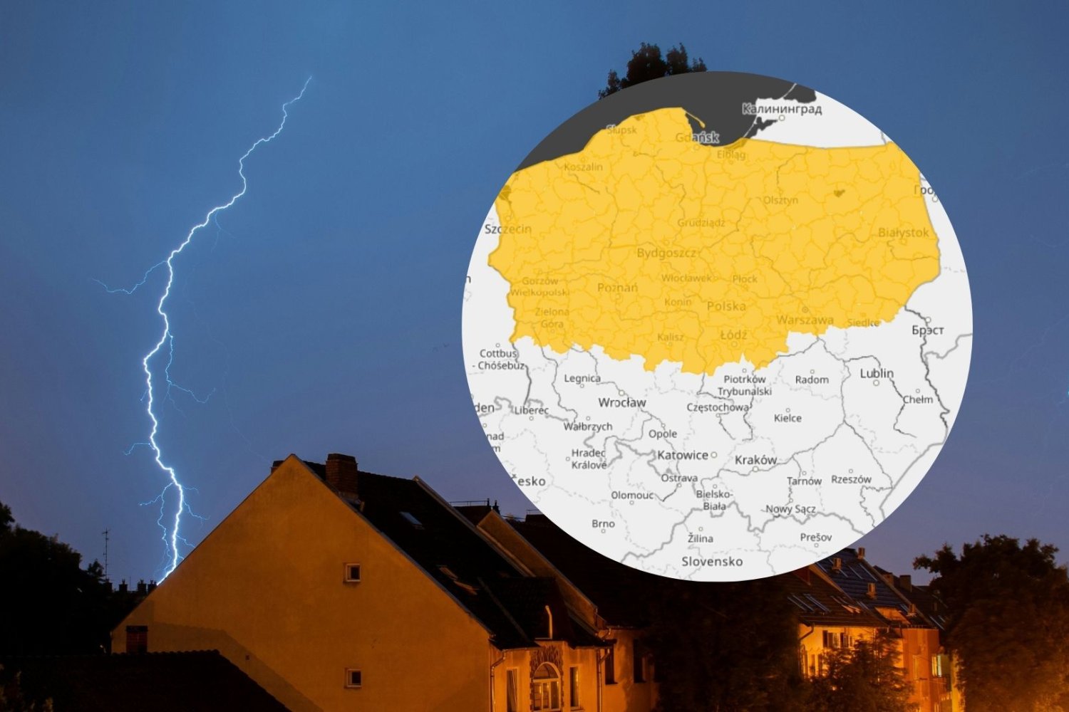 Burza, pogoda, prognoza pogody, Polska