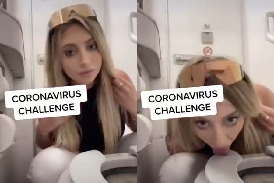Amerykańska influencerka zapoczątkowała "Coronavirus challenge"
