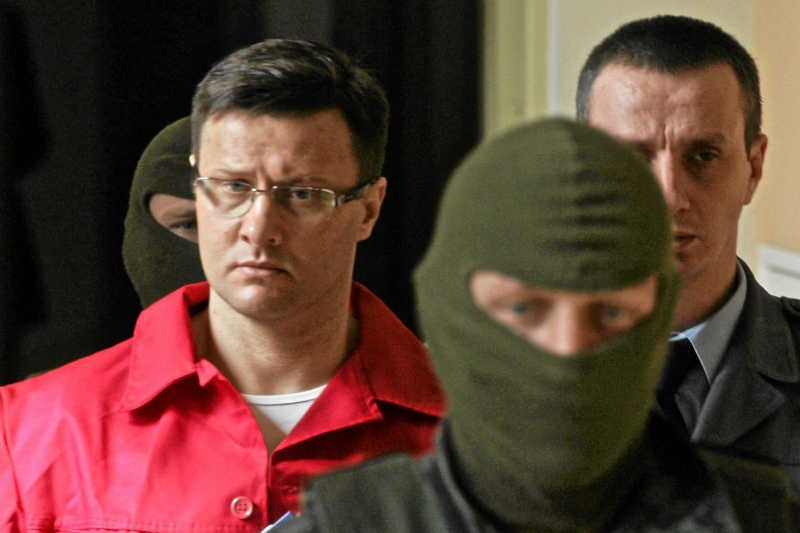 Ryszard Bogucki w trakcie procesu.