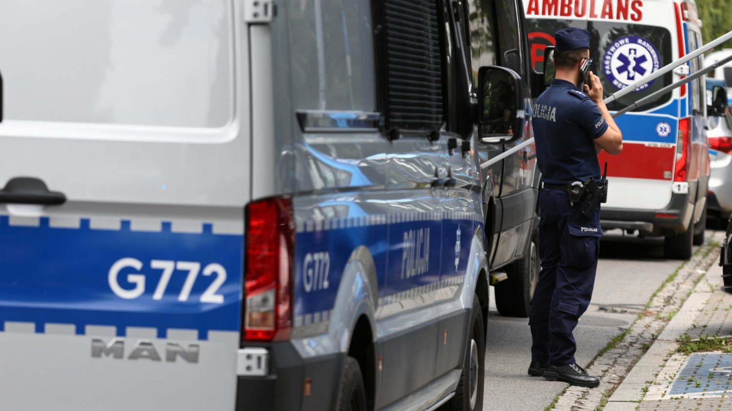 Policja i karetka