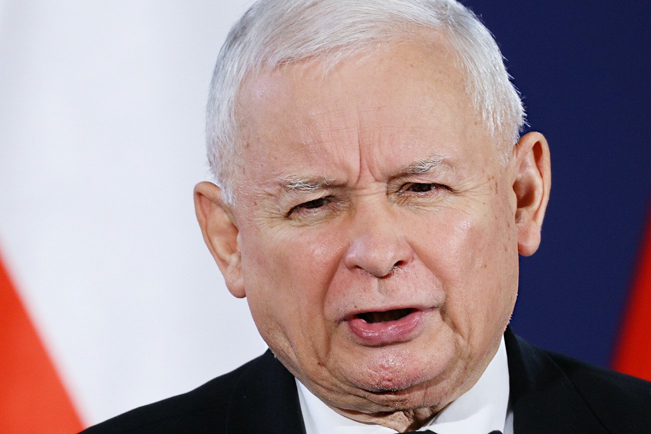 Prezes PiS Jarosław Kaczyński