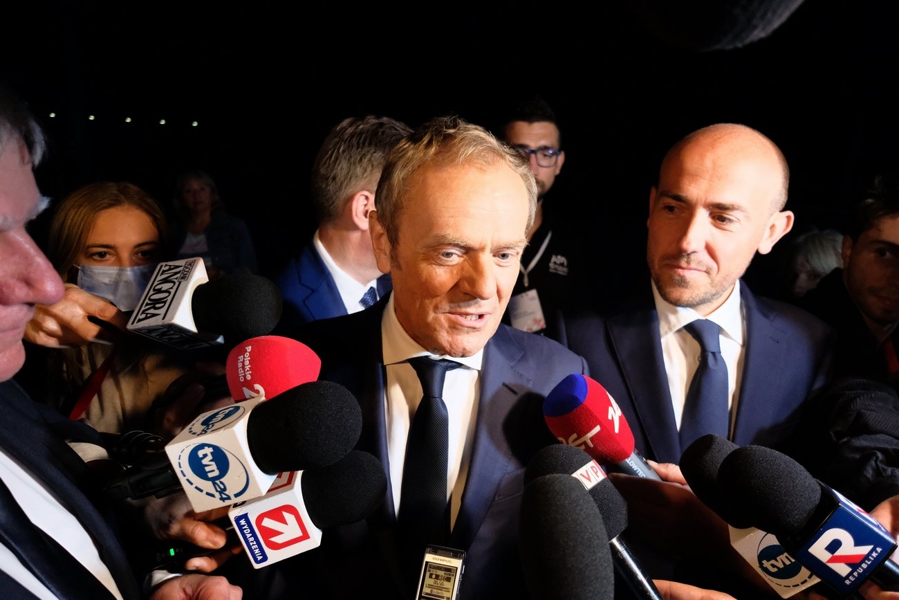 Donald Tusk odpowiedział na pytanie dotyczące Grzegorza Schetyny.