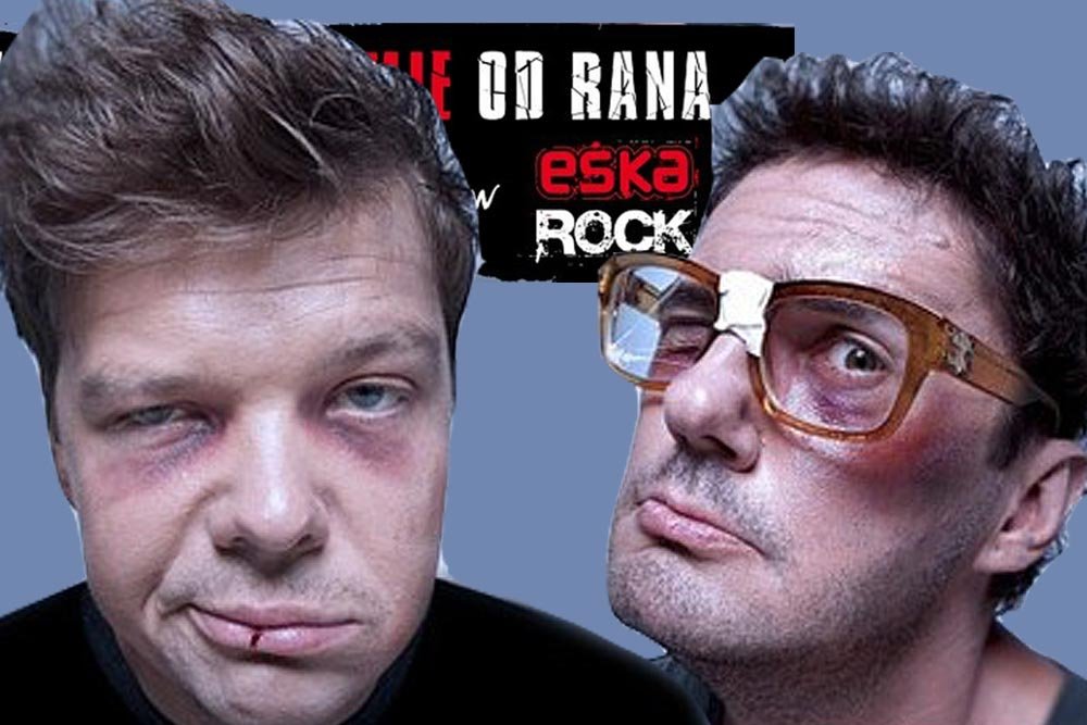 Kuba Wojewódzki i Michał Figurski w Radiu Eska Rock