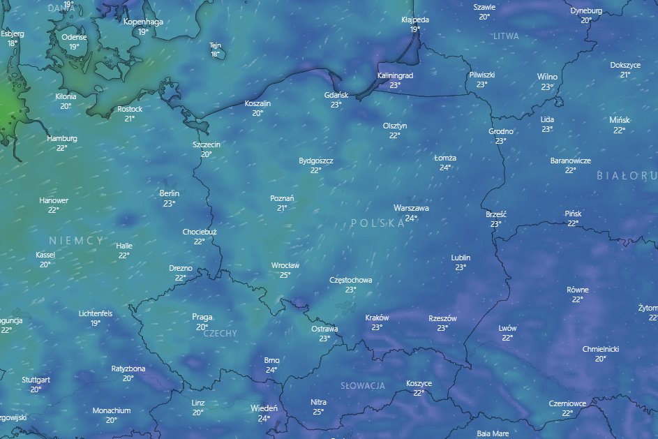 Pogoda w weekend nie będzie nas rozpieszczać. Czekają nas deszcze i burze.