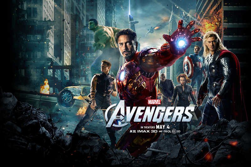 Film "The Avengers" zajął dopiero 4 miejsce w rankingu najchętniej ściąganych produkcji 2012 roku