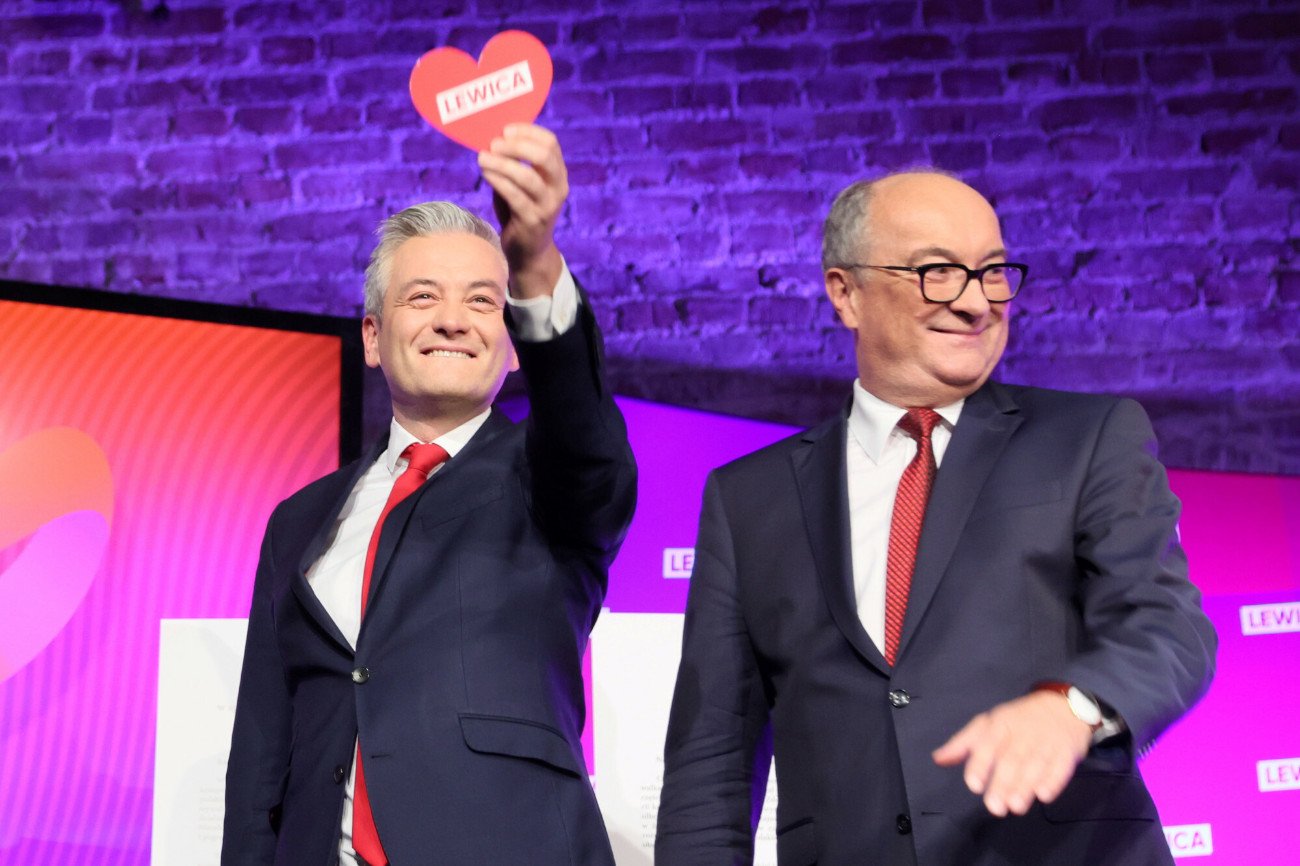 Robert Biedroń i Włodzimierz Czarzasty