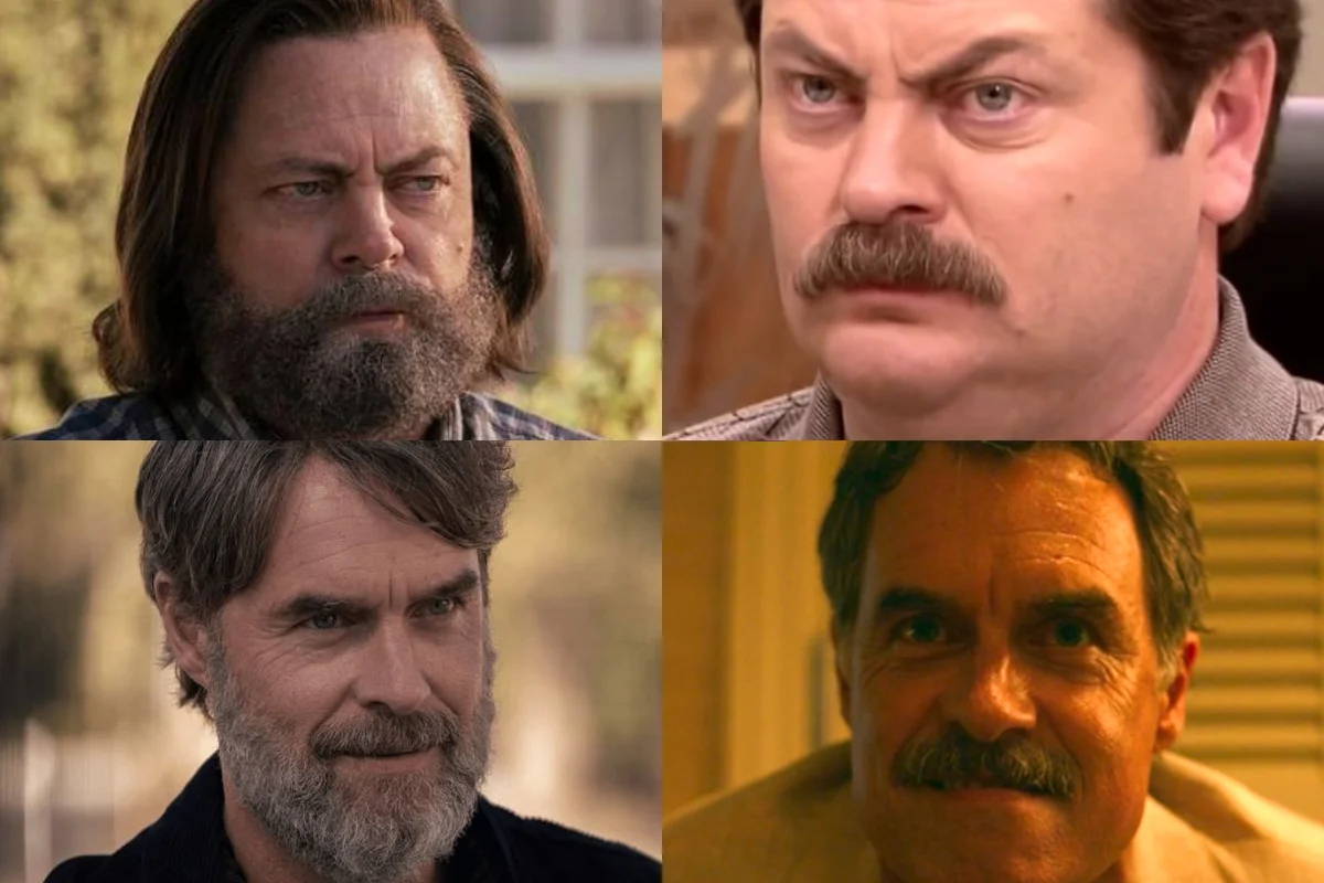 The Last of Us Nick Offerman Murray Bartlett Bill Frank aktorzy role Parks and Recreation Biały Lotos
