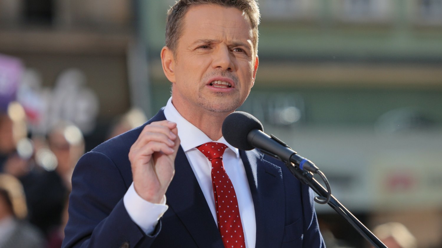 Rafał Trzaskowski na wiecu w Sosnowcu. Padła mocna deklaracja