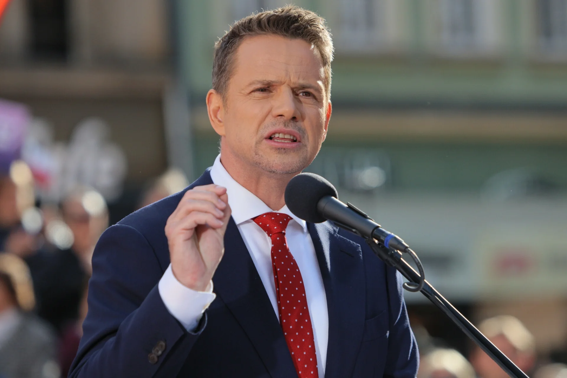 Rafał Trzaskowski na wiecu w Sosnowcu. Padła mocna deklaracja