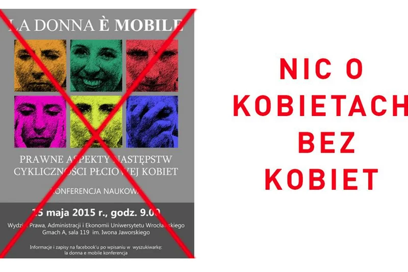 Na Uniwersytecie Wrocławskim odbędzie się "antykobieca konferencja" – pisze "Codziennik Feministyczny"