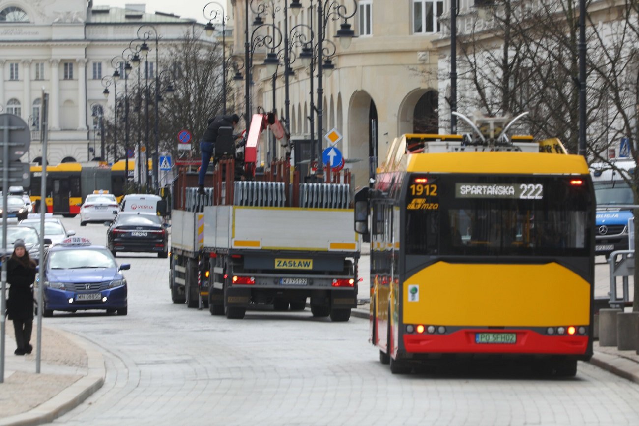Będą utrudnienia w ruchu w związku z wizytą prezydenta Ukrainy.