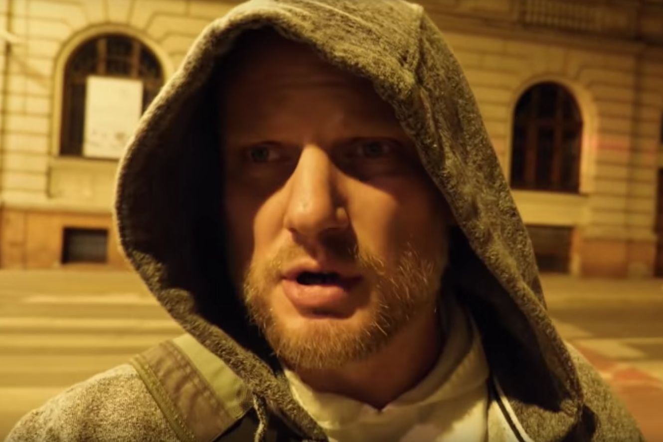 O. Adam Szustak wybrał się na "Kler" w bluzie i habicie