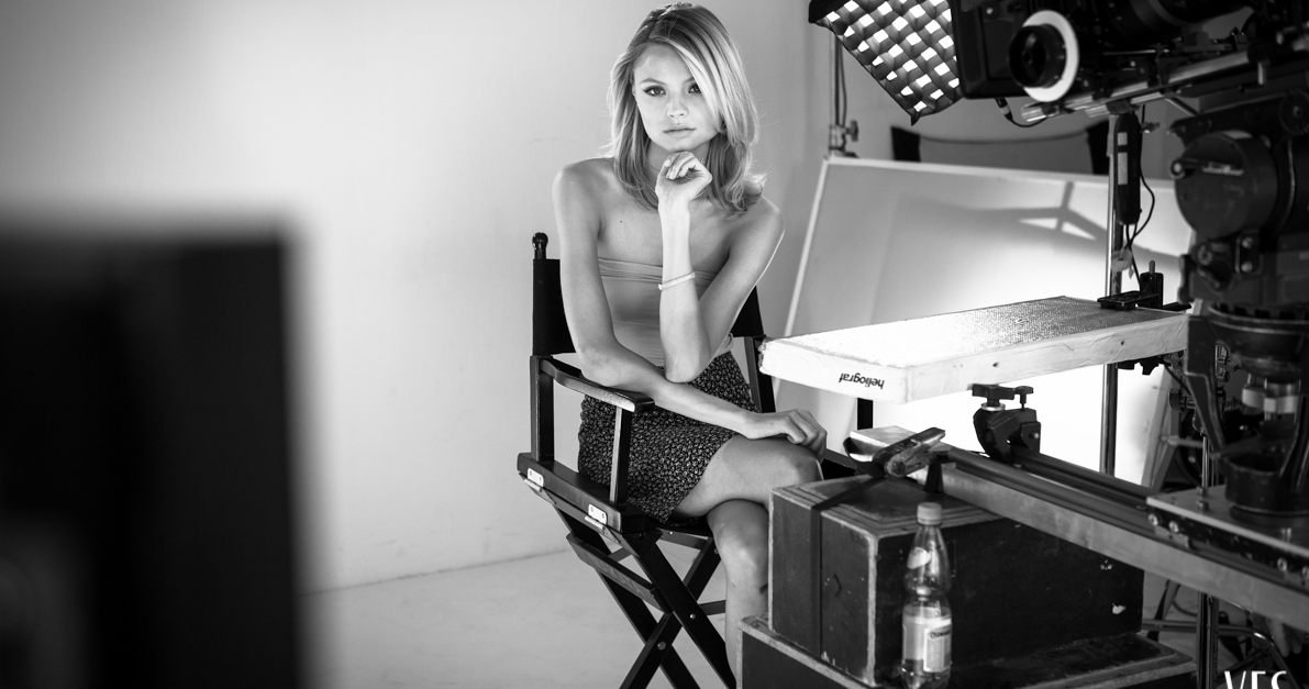 Backstage sesji do kalendarza Yes z Magdaleną Frąckowiak