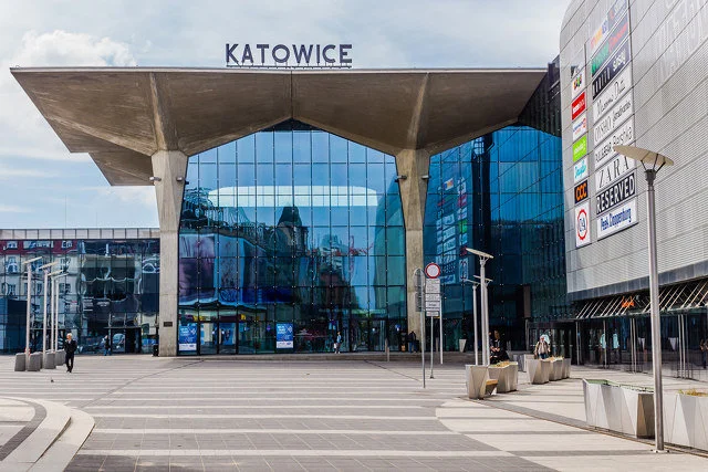 Nowy dworzec w Katowicach to wizytówka miasta.