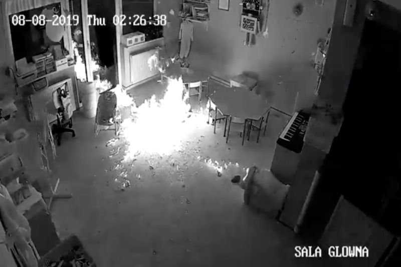 Monitoring nagrał całe zdarzenie.