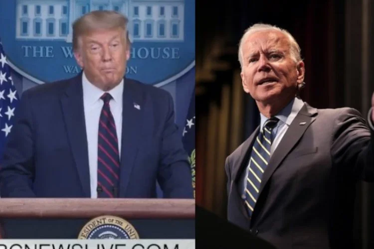 Joe Biden jest zażenowany zachowaniem Donalda Trumpa.