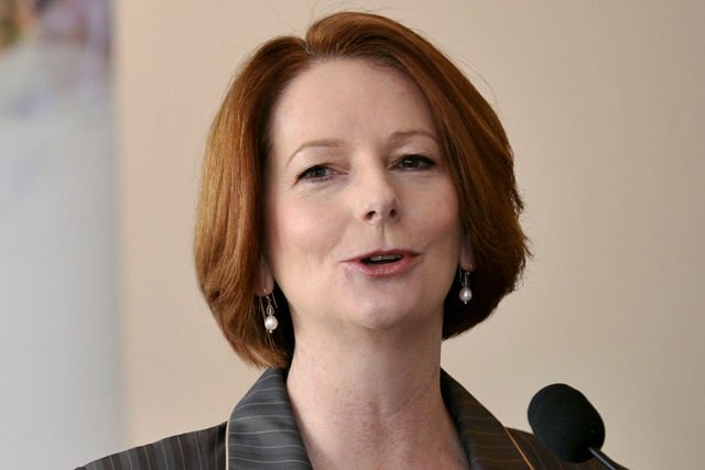 Premier Australii Julia Gillard stała się przedmiotem niewybrednednego żartu